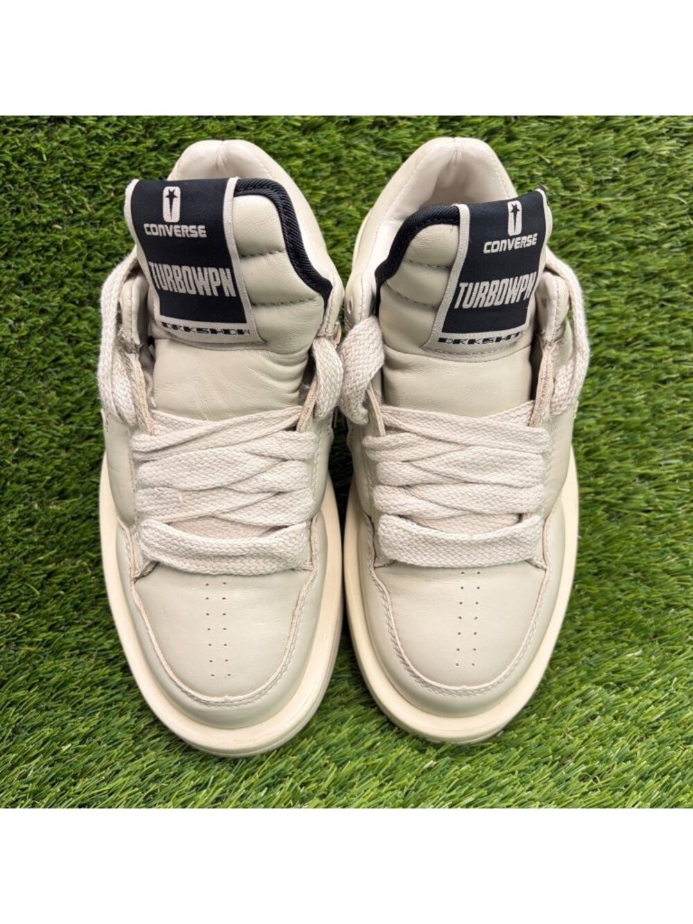 Converse Rick Owens X Drkshdw Turbowpn Low Womens Size 6 Athletic Shoes Sneakers - Picture 5 of 9